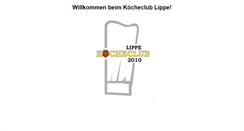 Desktop Screenshot of koecheclub-lippe.de
